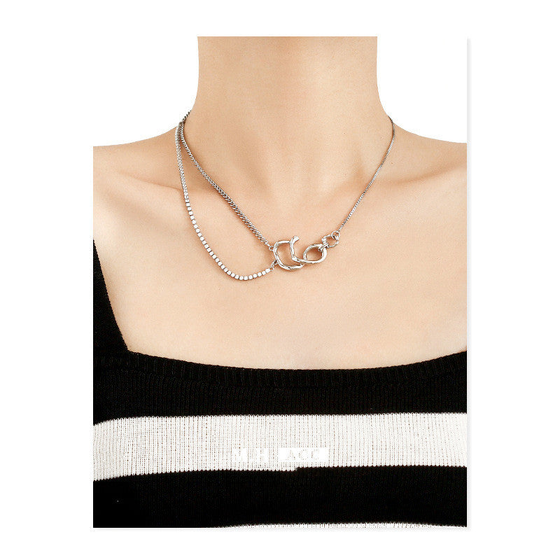 Bone Chain Autumn New European And American Personality Necklace