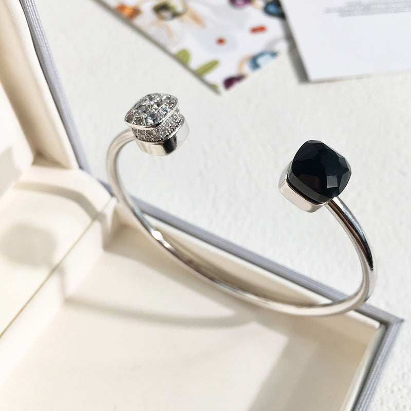 Fashion Geometry Pattern Square Color Bracelet