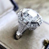 Zircon Ring Women Fashion Wedding Banquet Engagement