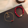 Korean Cold Wind Blue Crystal Bracelet Women