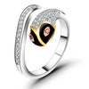 Zodiac Ring, Sterling Silver Ring, Female Ring, Natal Year Ring