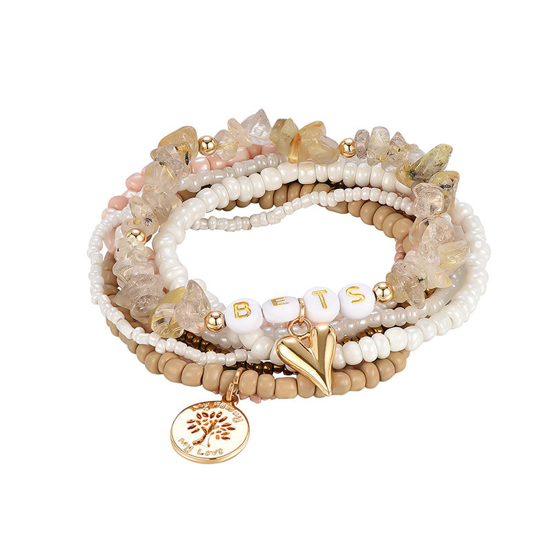 Personalized Solid Color Dual-use Short Bracelet