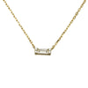 Grandma Green Zircon Princess Necklace