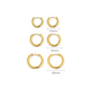 Classic Round Hoops Earrings