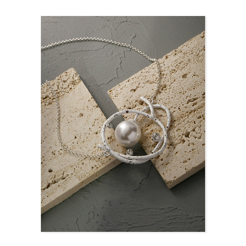 Simple Retro Temperament Necklace Autumn New Trendy Personality Sweater Chain