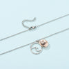 Fashion New Ladies Alloy Necklace Geometric Alloy Necklace