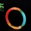 Women's Fashion Simple Seven Color Jade Bracelet