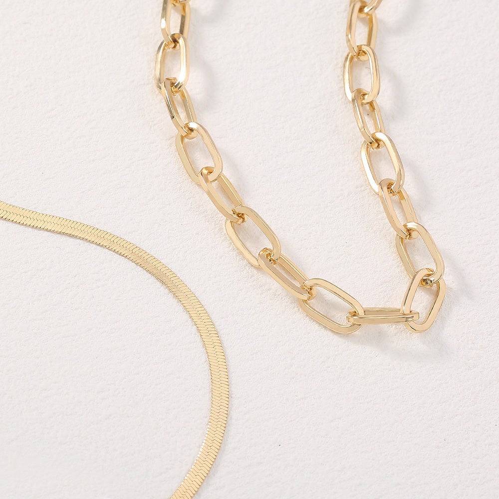 Europe And The United States Cross-border Jewelry, Multi-layer Fashion, Sexy Street-style Necklaces Ins Women