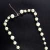 Titanium Steel Diamond Cross Pearl Necklace Adjustable Necklace