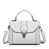 Retro Simple Shoulder Bag Soft Leather