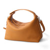 Boston Layer Cowhide One Shoulder Lunch Box Bag