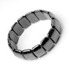 Black Gallstone Bracelet Hematite Jewelry Terahertz