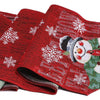 Embroidered Family Tablecloth Snowman Dining Table