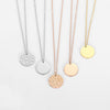 Beaded Crystal Necklace 316L Titanium Steel Necklace