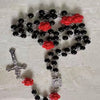 Rosary Necklace Rose Pearl Necklace Ornament