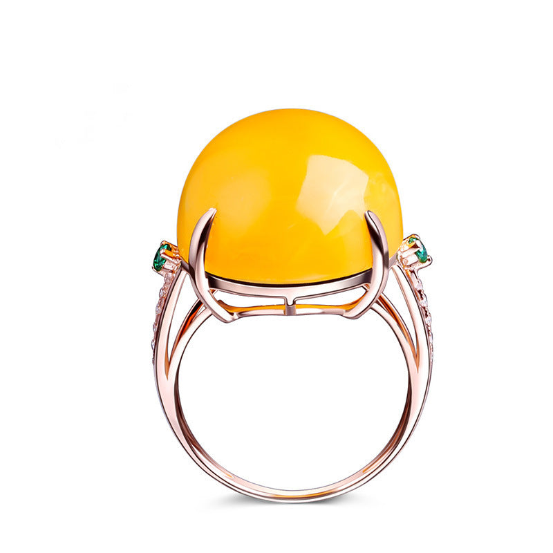 18k Rose Gold PlatedBeeswax Ring