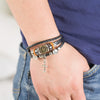 Retro Alloy Cross Bracelet Personality Men And Women