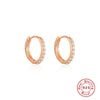 Women And Men Silver Earrings Hoops