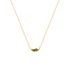 Twelve Birthstone Necklace Women's Simple Color Gem Necklace