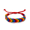 Six-color Rainbow Bracelet Braided Hand Rope