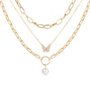 Chain Necklace Multi-layer Twin Necklace Women's Fashion
