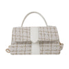 New Trendy Textured One-shoulder Crossbody Korean Women Bag
