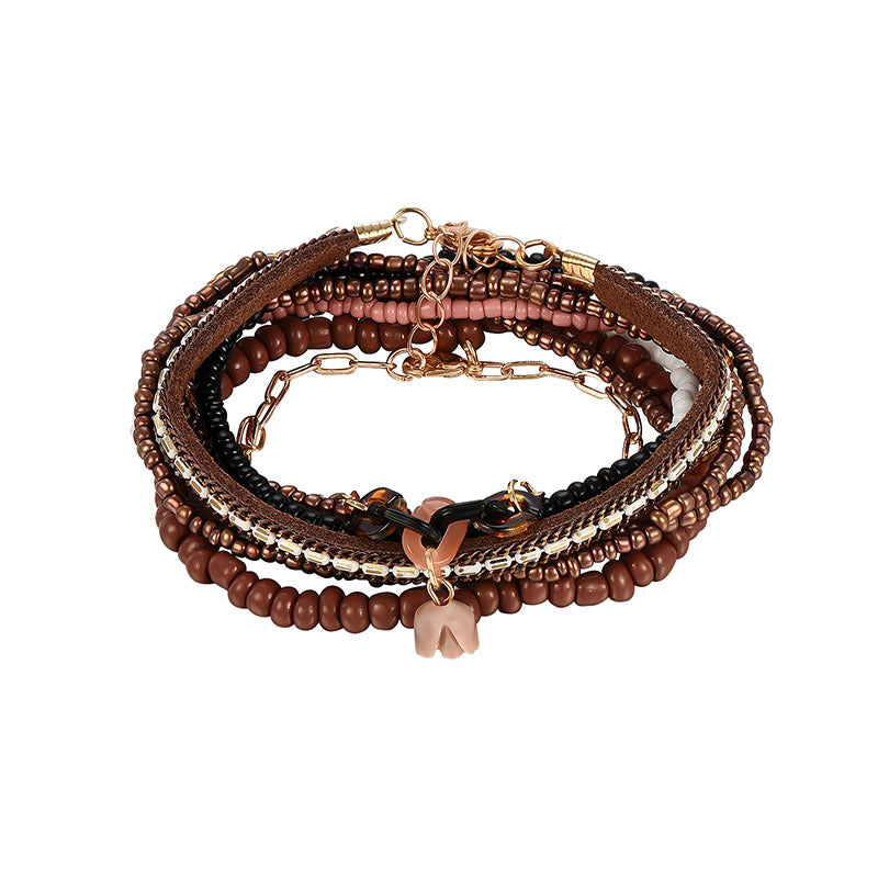 Personalized Solid Color Dual-use Short Bracelet