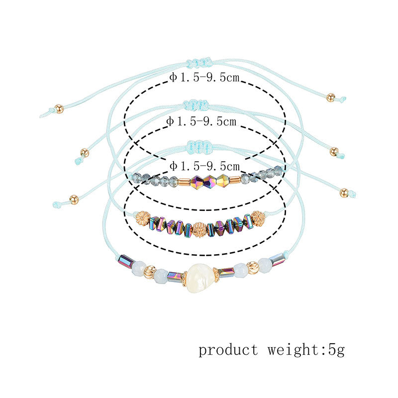 Personalized Solid Color Dual-use Short Bracelet