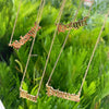 Old English Alphabet Angel Babygirl Princess Necklace