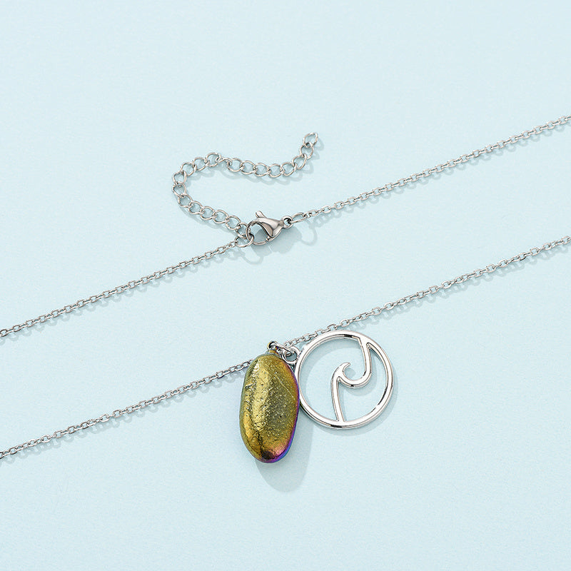 Fashion New Ladies Alloy Necklace Geometric Alloy Necklace