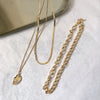 Snake Bone Necklace Personality Wild Necklace Fashionable Hee
