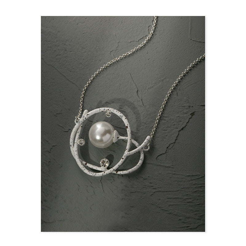 Simple Retro Temperament Necklace Autumn New Trendy Personality Sweater Chain
