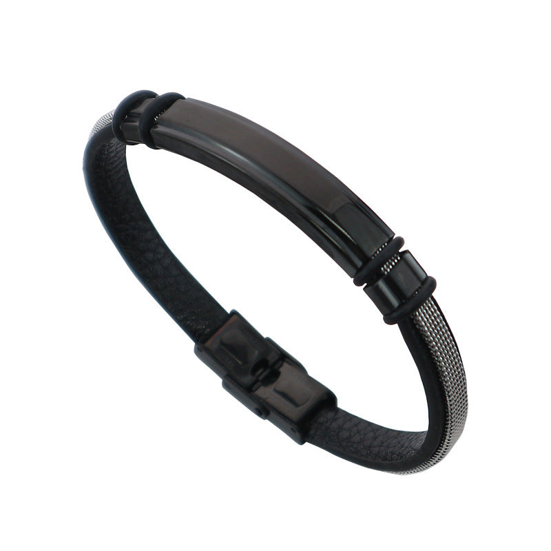 Men And Women All-matching Leather Bracelet