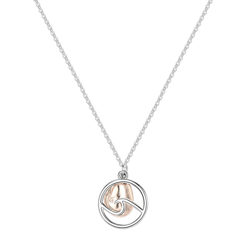 Fashion New Ladies Alloy Necklace Geometric Alloy Necklace