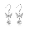 Zircon Earrings Temperament Fashion Short Earrings Earrings