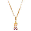 Fairy Princess Necklace Women's Fashion Colorful Zircon