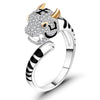 Zodiac Ring, Sterling Silver Ring, Female Ring, Natal Year Ring