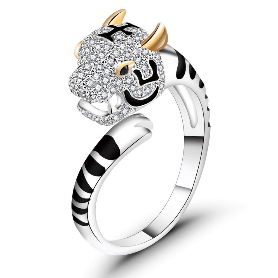 Zodiac Ring, Sterling Silver Ring, Female Ring, Natal Year Ring