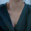 S925 Sterling Silver Summer Love Necklace Retro Necklace
