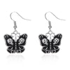 Halloween Funny Earrings Devil Hair Clasp Asymmetric