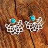 Boho Style Lotus Fashion Ladies Earrings