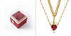 New Heart And Sword Necklace Set Couple Necklace