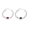 Gem Interspersed Bracelet Double-layer Fashion Women