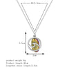 Fashion New Ladies Alloy Necklace Geometric Alloy Necklace
