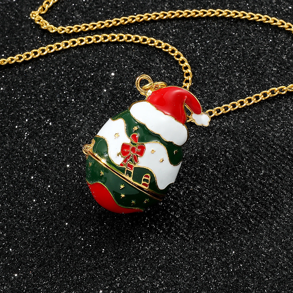 Necklace Colorful Egg Elderly Alloy Necklace
