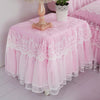 Cloth Cloth Bedroom Bedside Table Cover Cover Dust Cloth Princess Style Lace