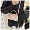 Portable Simplicity Fashionable Retro Casual Plaid Shoulder Messenger Bag For Women