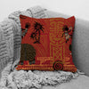 African Ethnic Style Pillow Office Waist Support Pillow