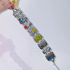 Embossed Color Enamel Bracelet Hot Girl
