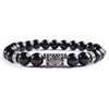 Black copper panning bracelet